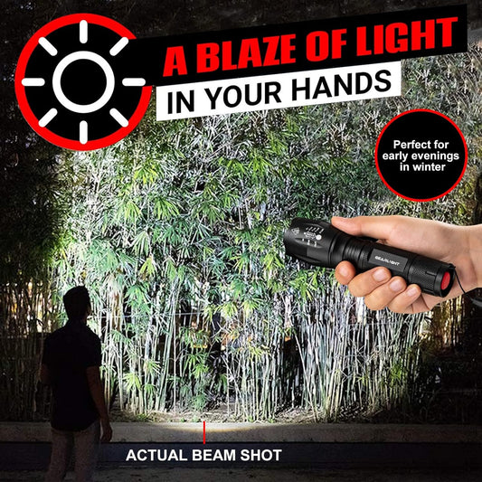 FREE Military-Grade Tactical Flashlight