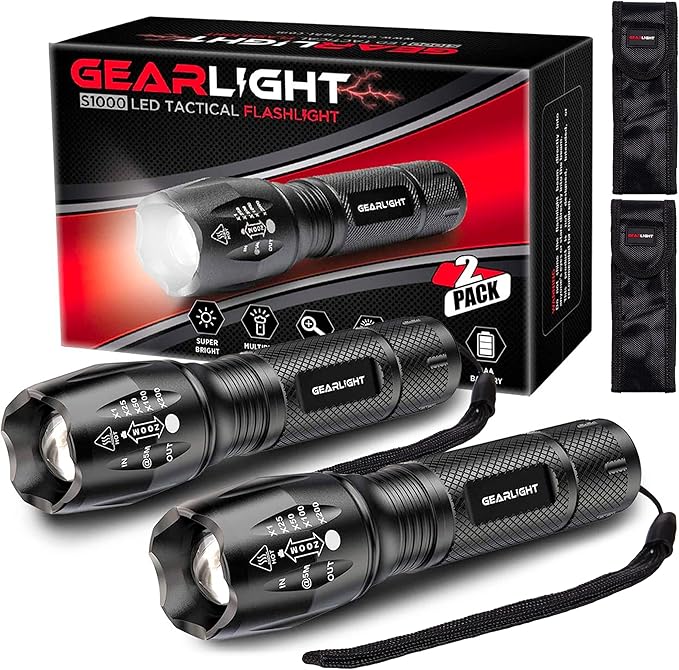 Military-Grade Tactical Flashlight