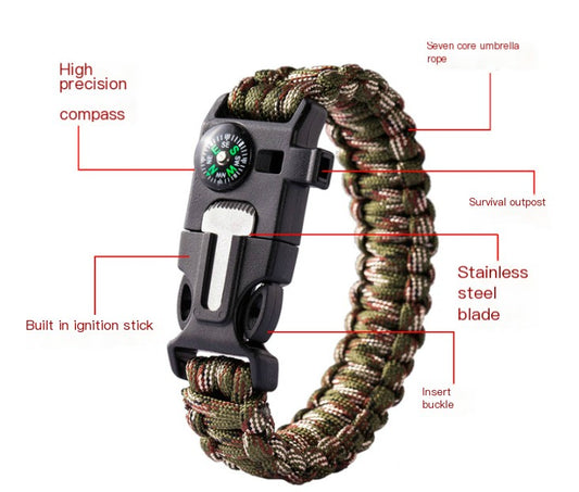 FREE Paracord Survival Bracelet