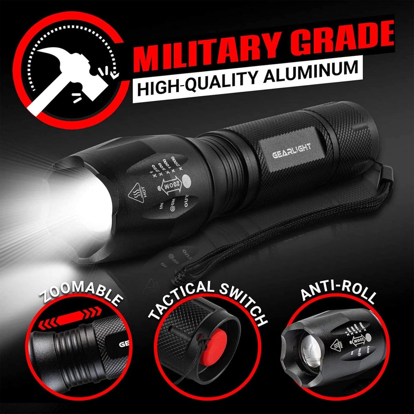 FREE Tactical Flashlight