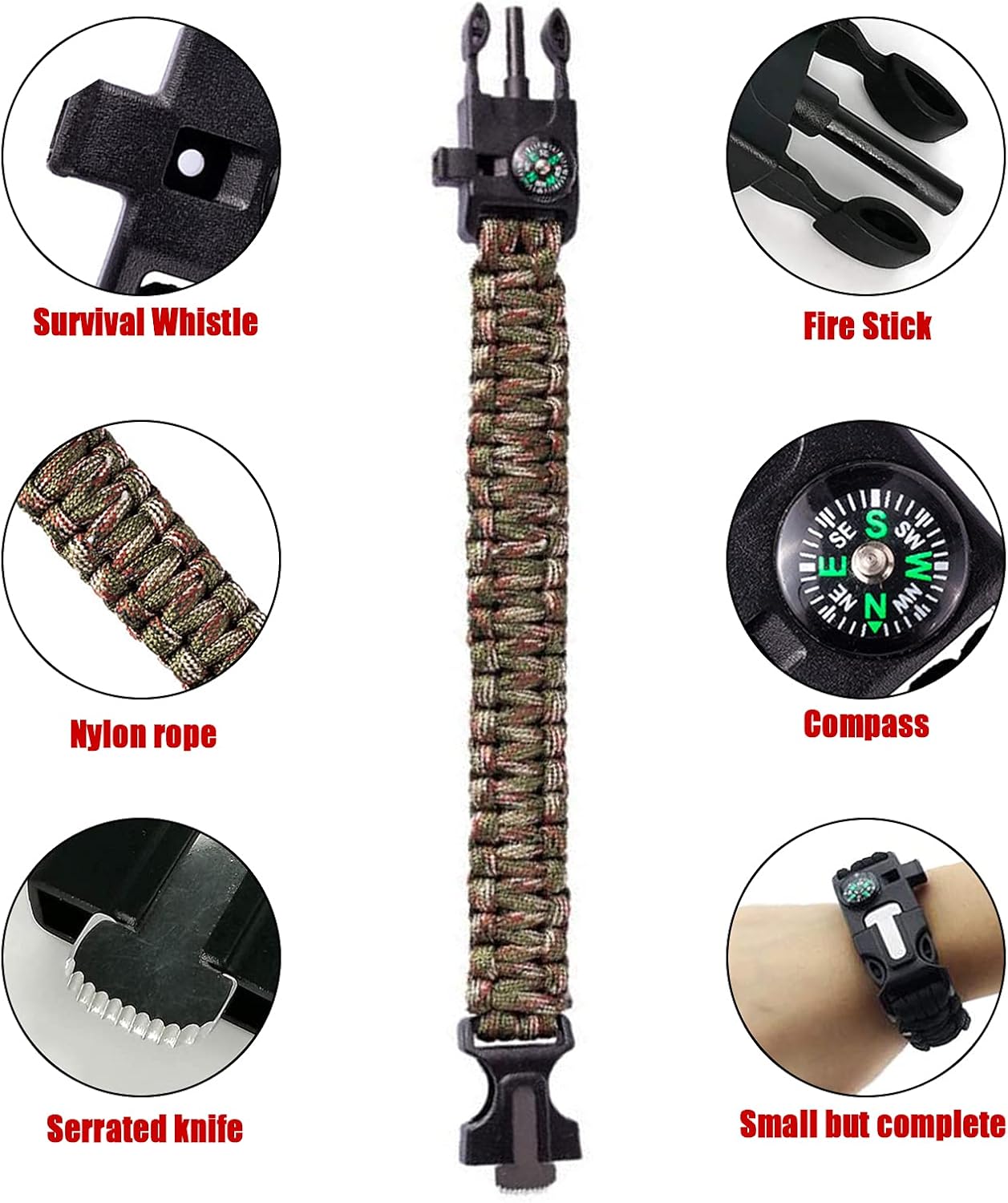 FREE Paracord Survival Bracelet