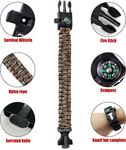 FREE Paracord Survival Bracelet