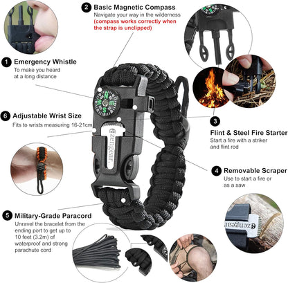 FREE Paracord Survival Bracelet