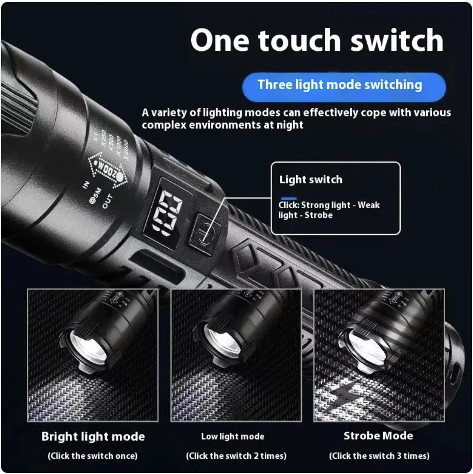 FREE Tactical Flashlight (ZoomBright)
