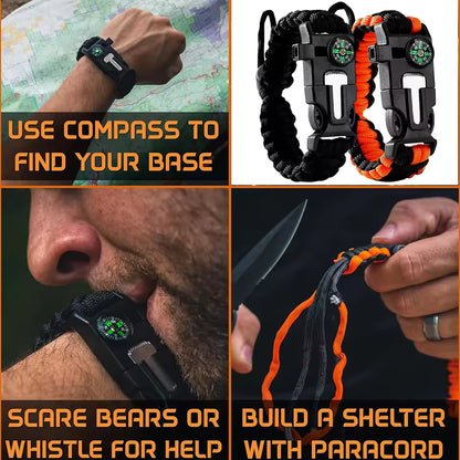 FREE Paracord Survival Bracelet