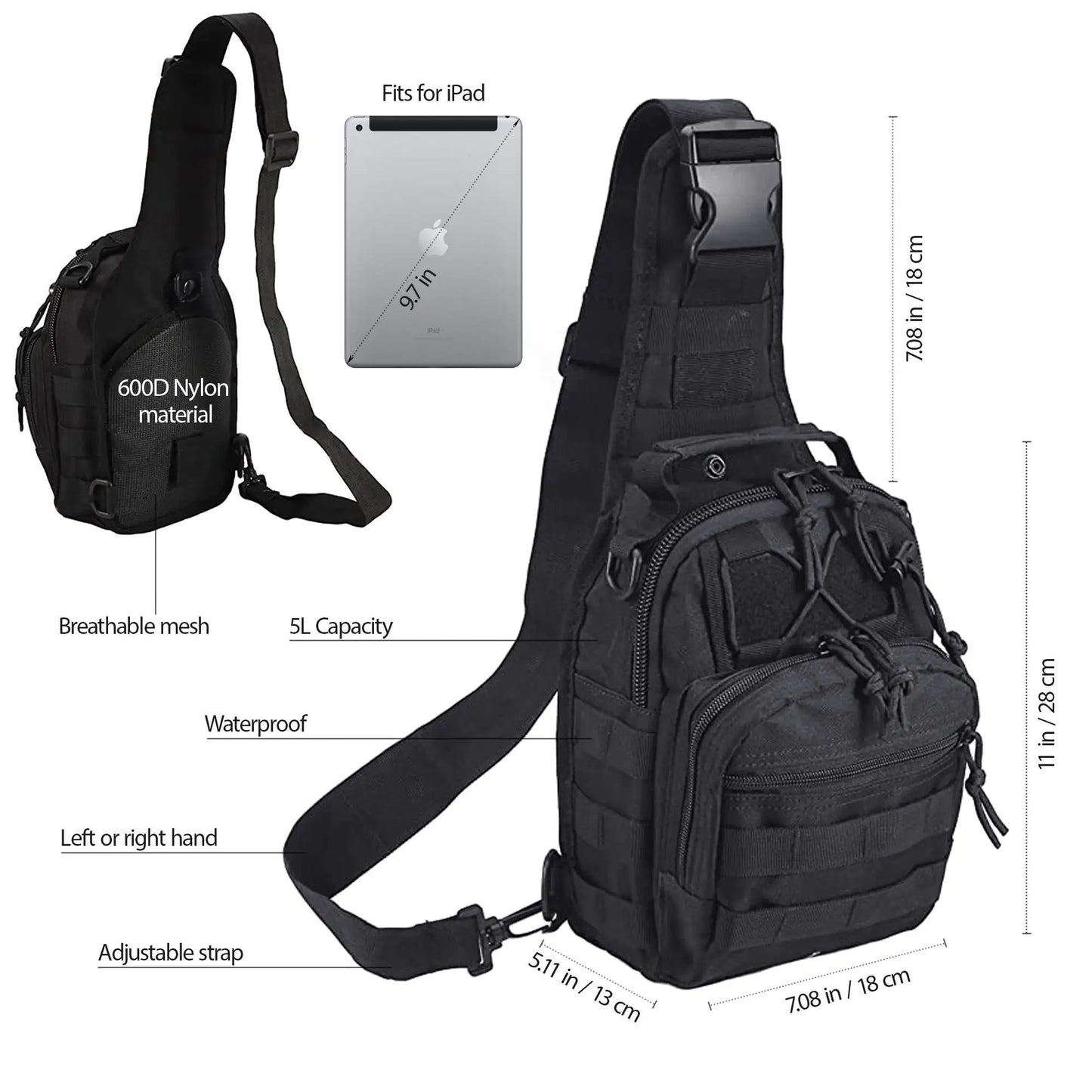 Tactical Shoulder Bag