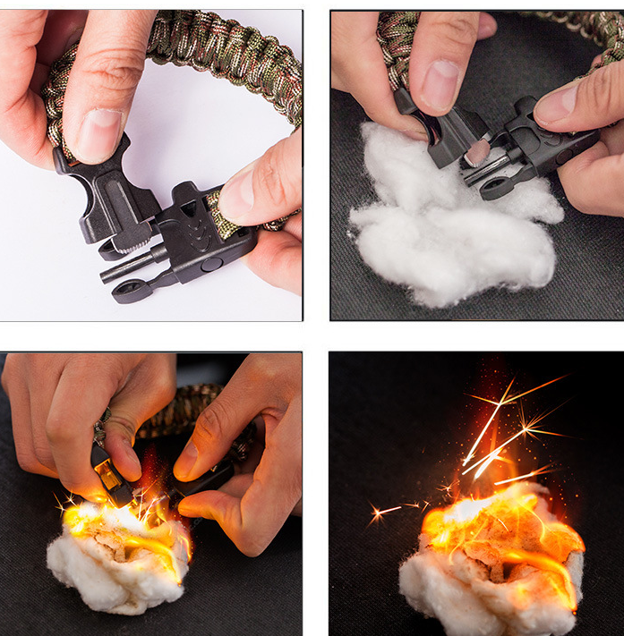 FREE Paracord Survival Bracelet